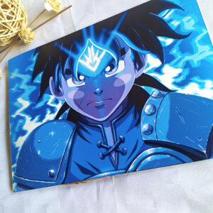Dragon Quest, fly print a5